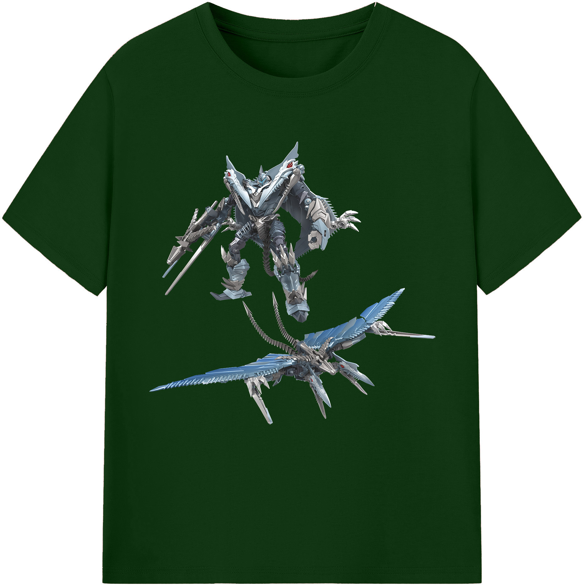 （画像用） Transformers トランスフォーマー 綿100％半袖Tシャツ（フロントプリント）